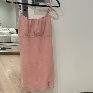 Altar'd State Pink Mini Dress
